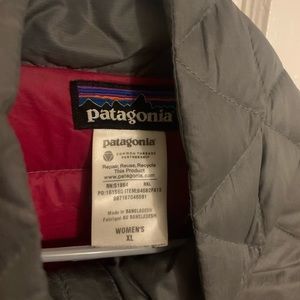 Patagonia Grey Puffer Jacket